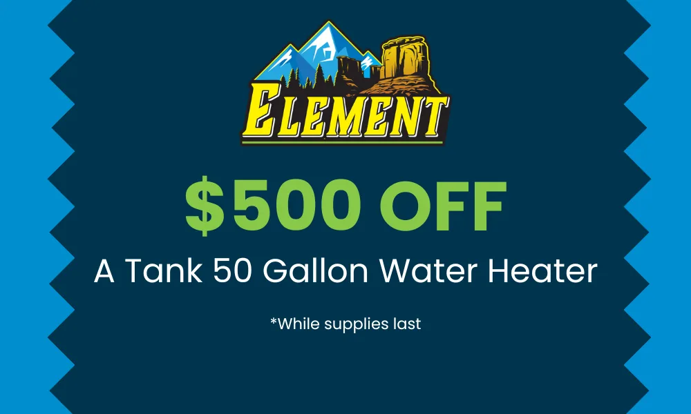 50 gallon water heater installation coupon
