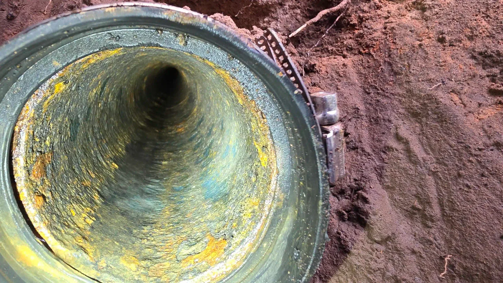 Cleaning a drain at a home in Flagstaff Arizona